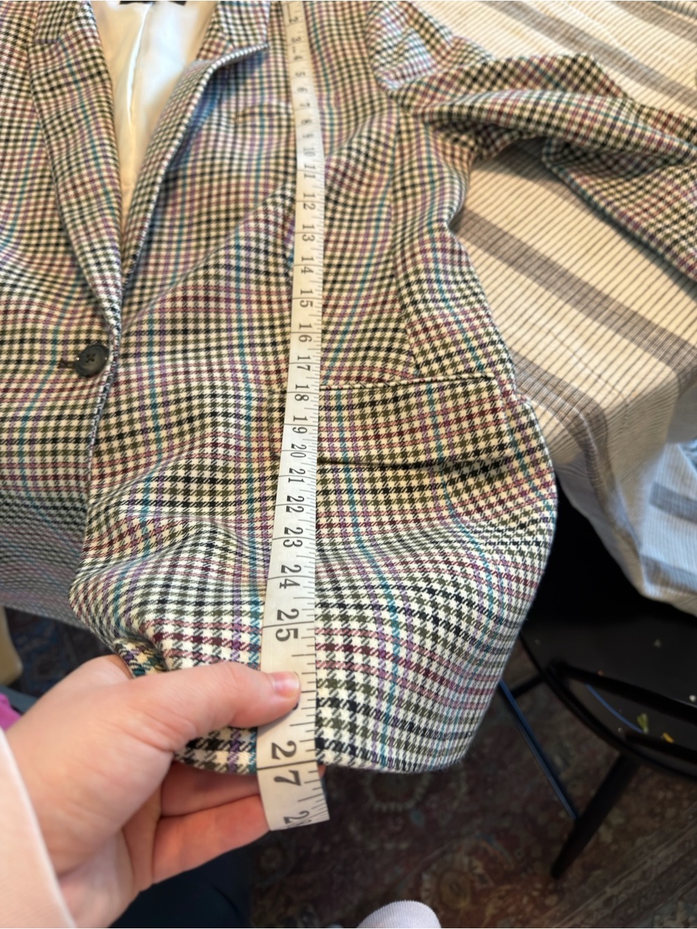 Talbots Multicolor Houndstooth Blazer - Picture 10 of 10